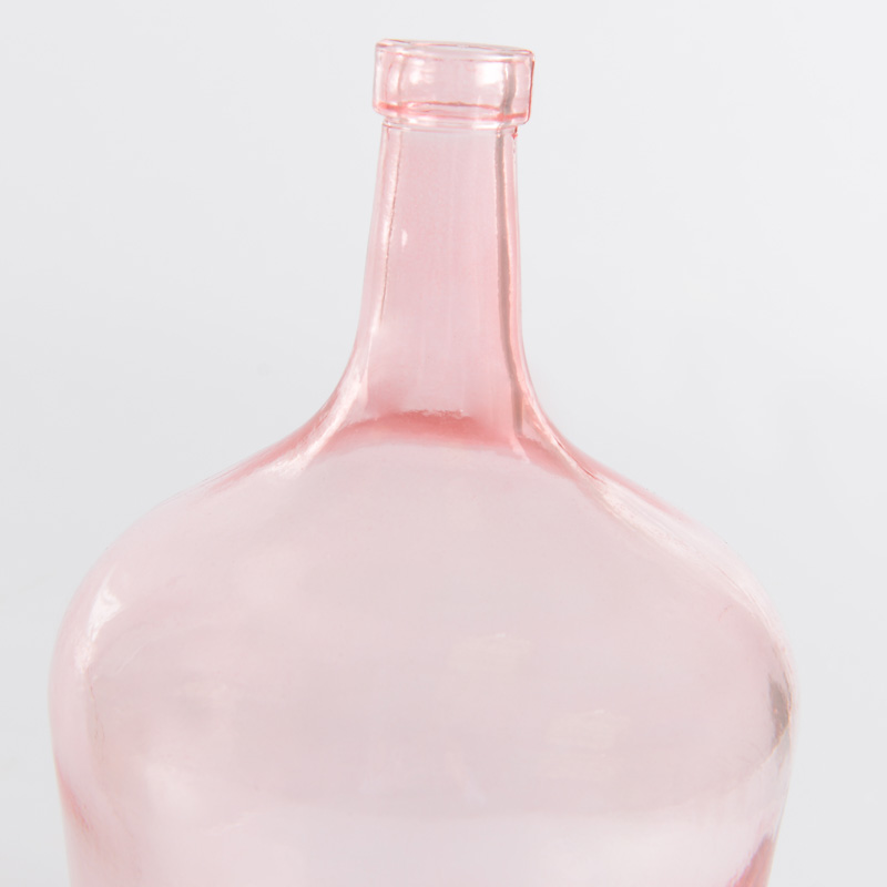 Mini vase Dame Jeanne rose clair en L'Incroyable